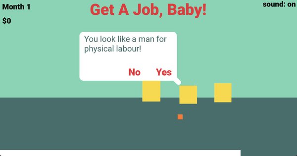 Screenshot of Get A Job Baby!