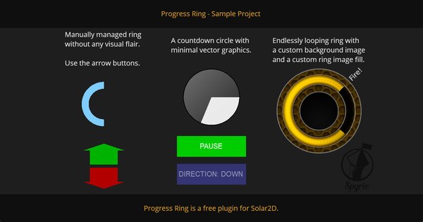 Screenshot of Progress Ring